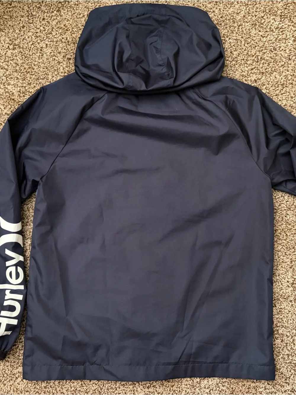 Hurley Bpys Medium Windbreaker Jacket